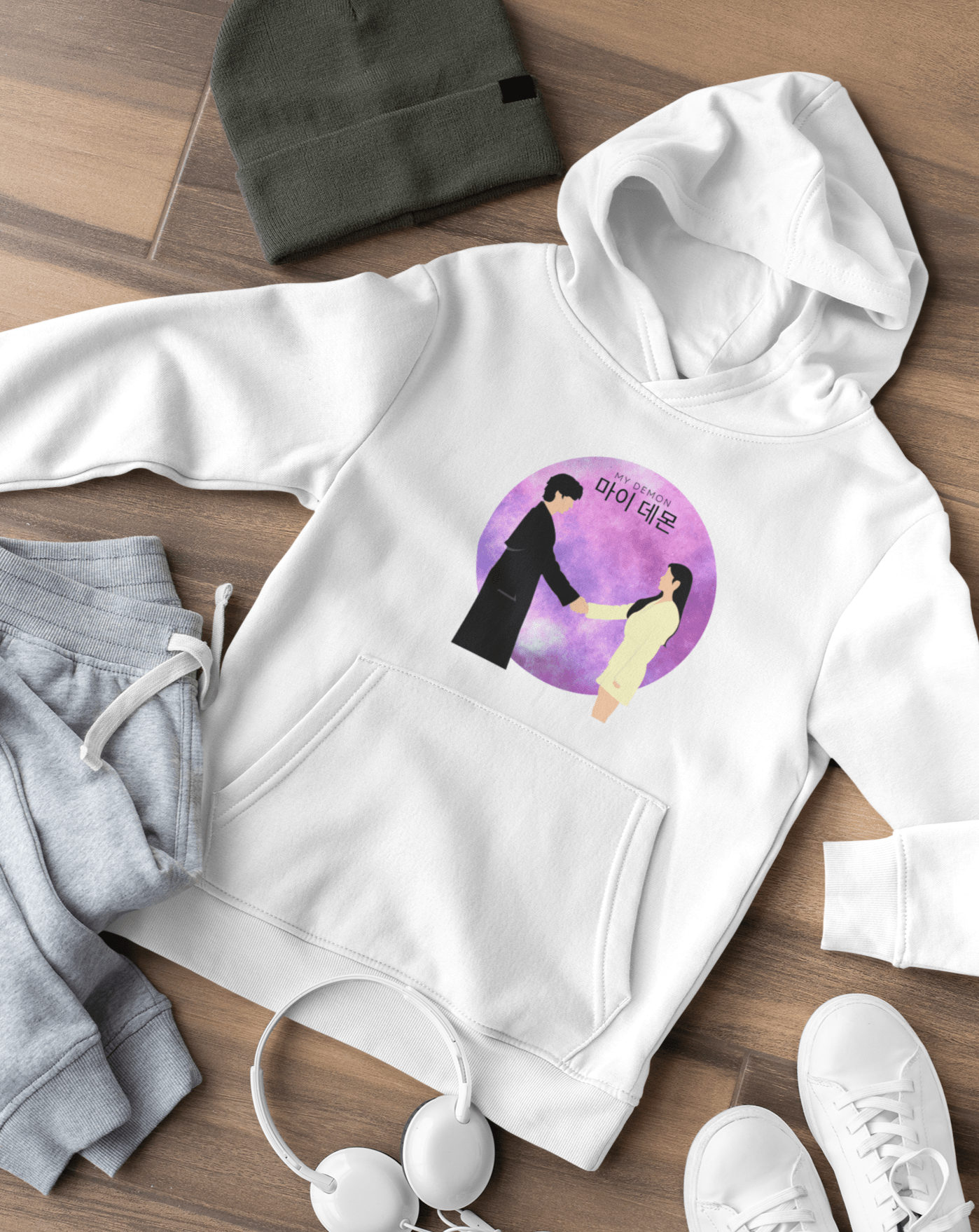 My Demon's Contract Hoodie - Koral Dusk