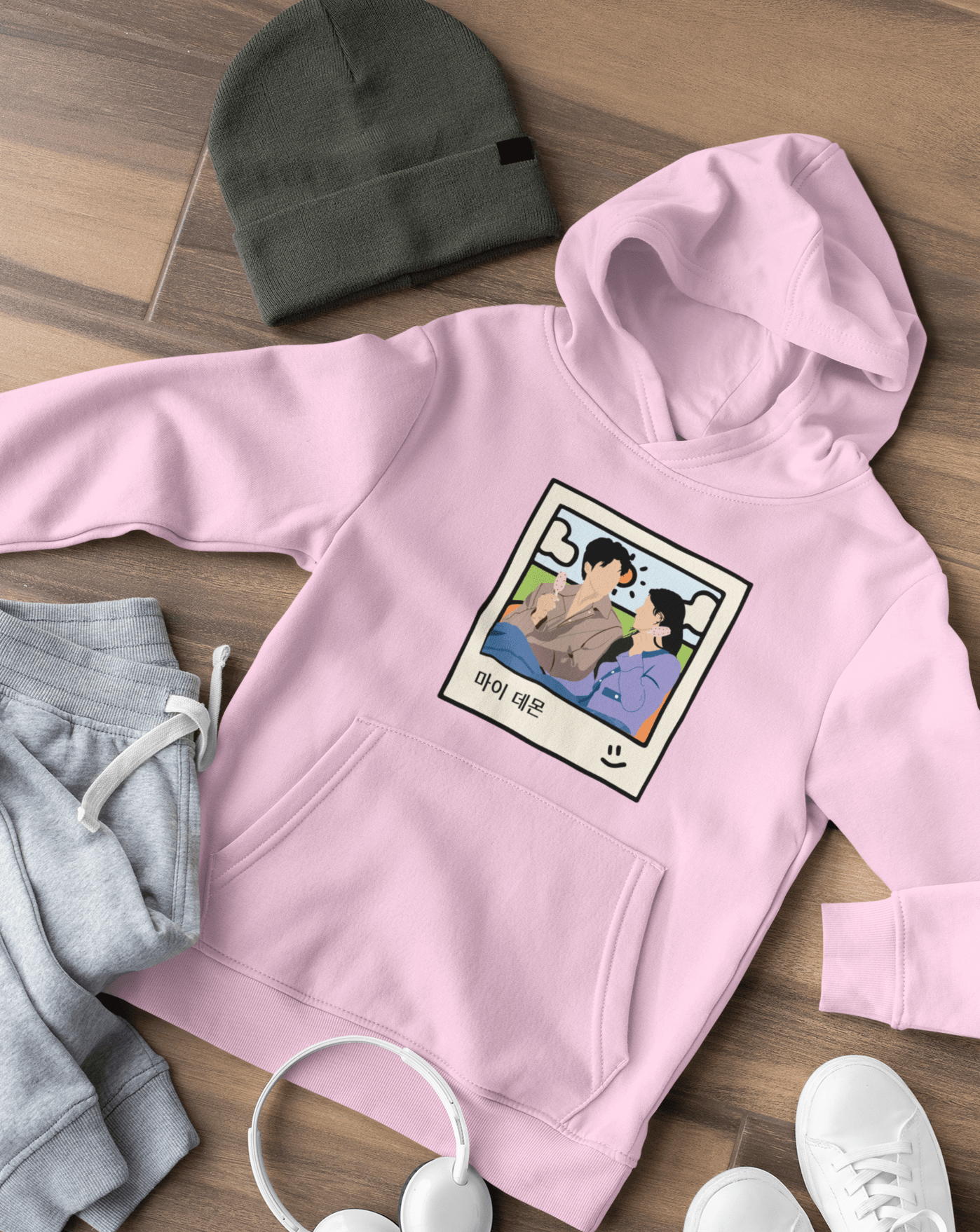 Date With The Fate Hoodie - Koral Dusk