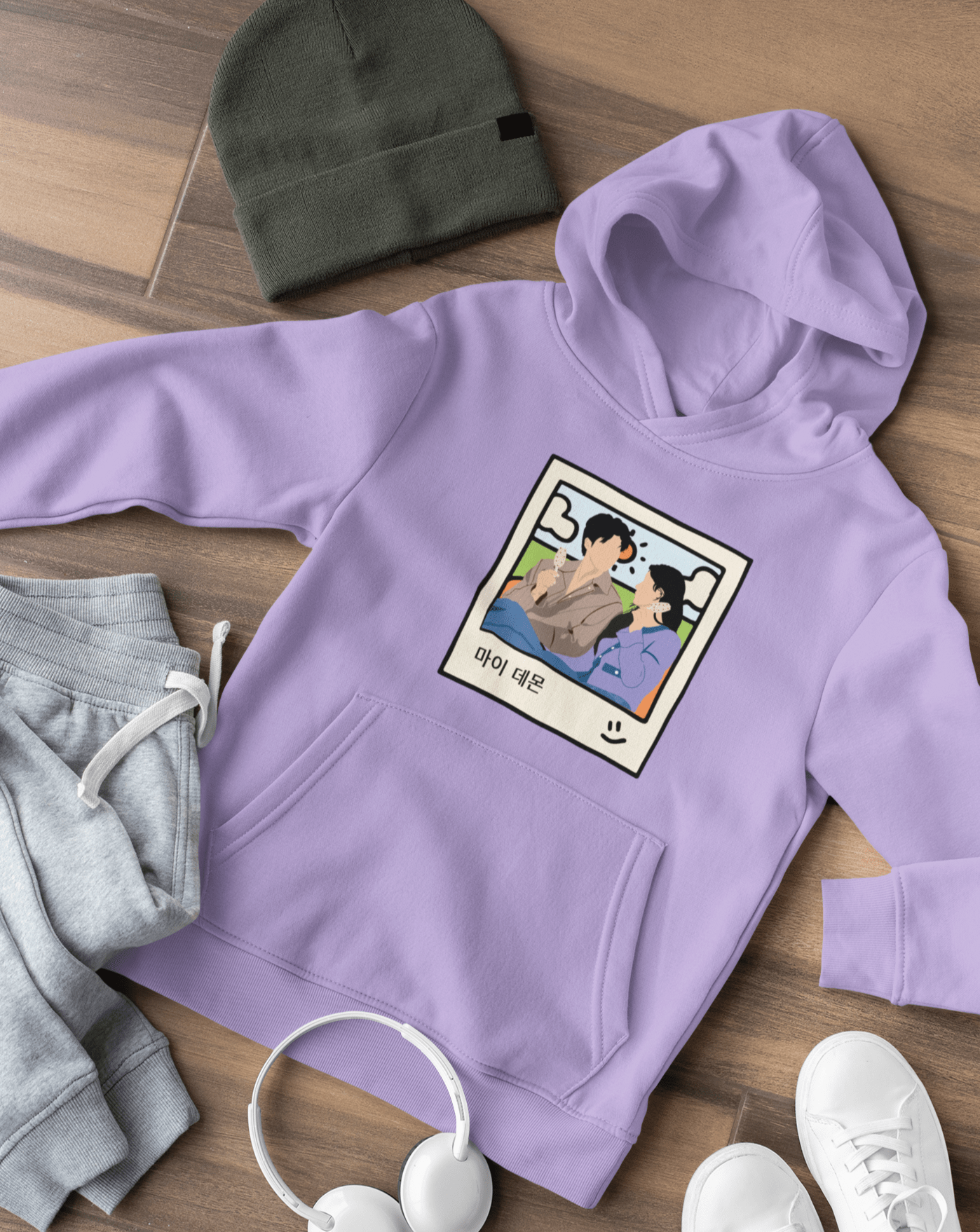 Date With The Fate Hoodie - Koral Dusk