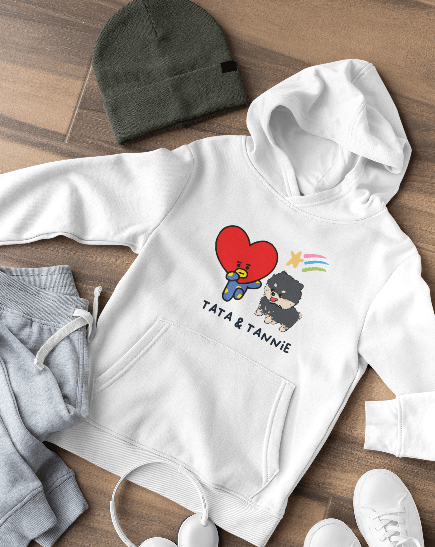 Tata Tannie Hoodie - Koral Dusk