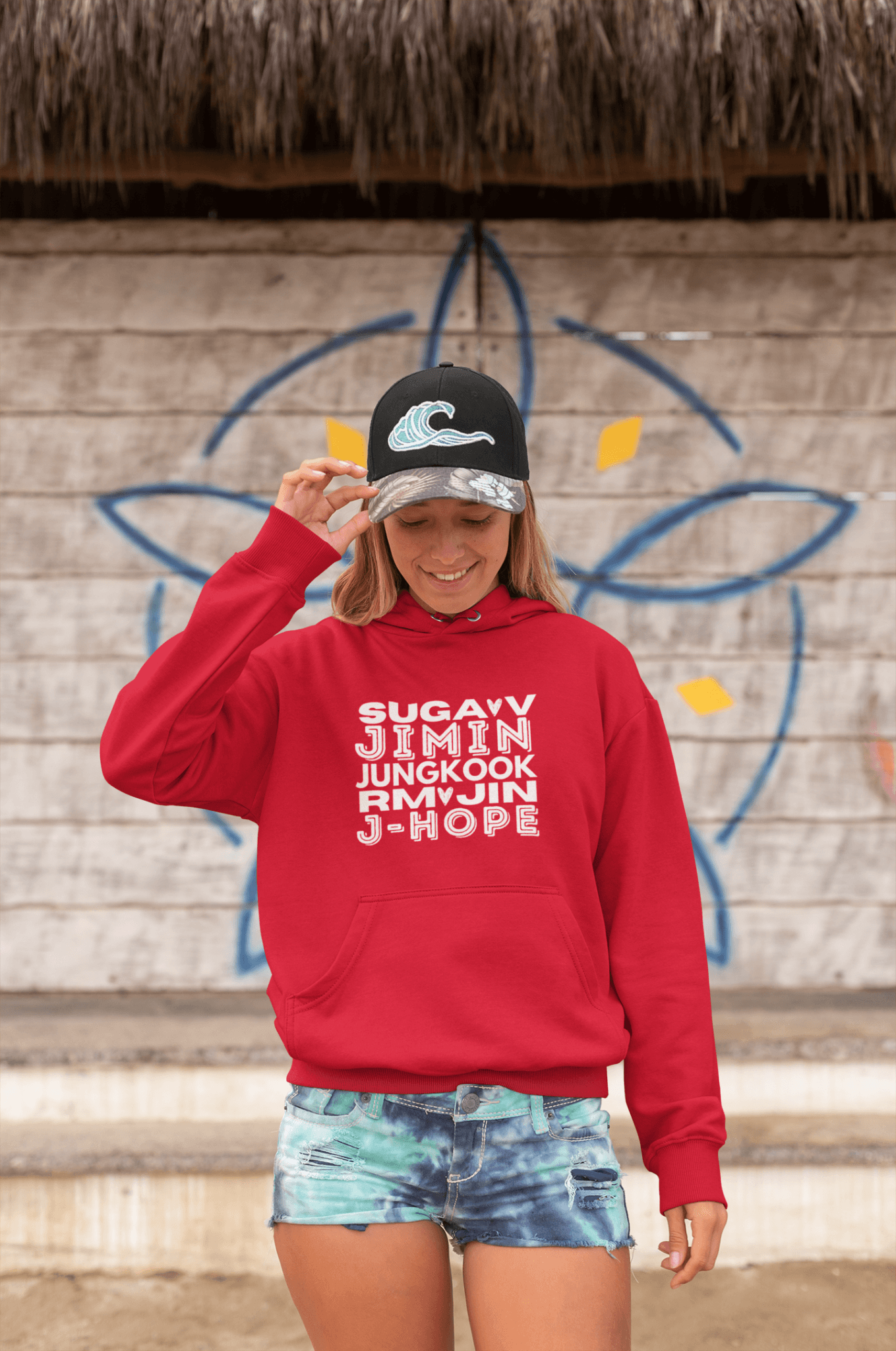 BTS Boys Hoodie - Koral Dusk