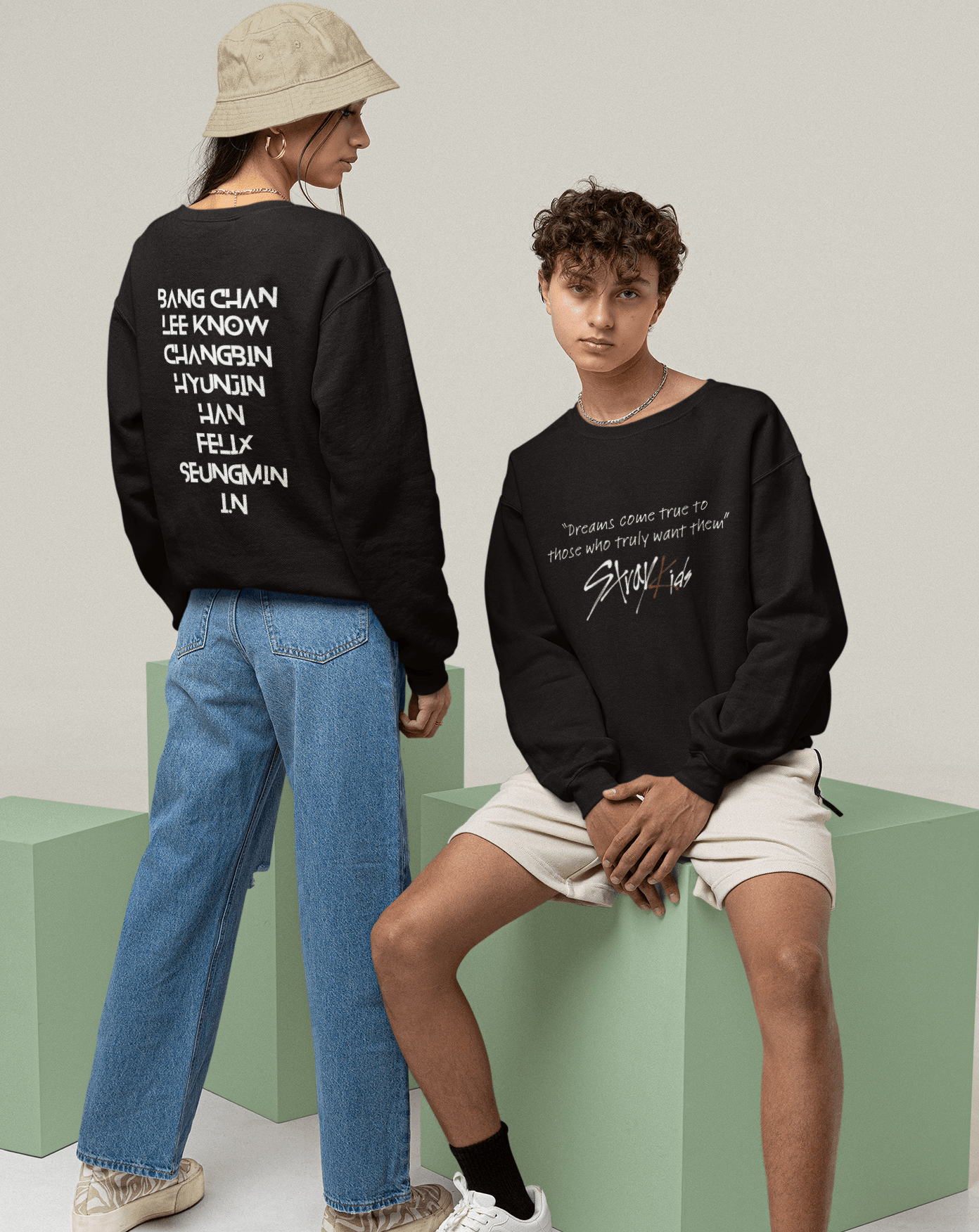 Stray Kids "Dreamer Era' Sweatshirt - Koral Dusk