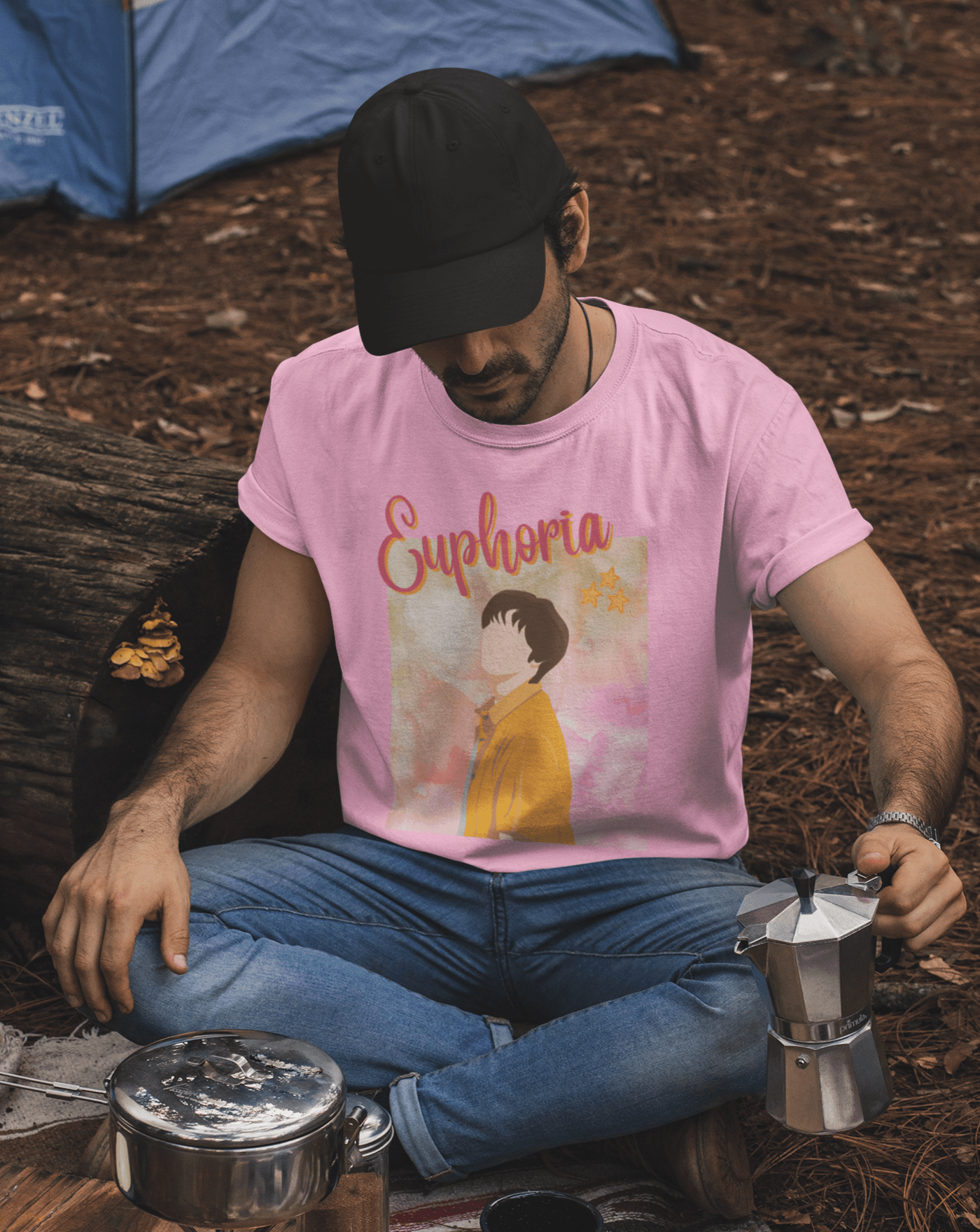 Euphoria T-shirt - Koral Dusk