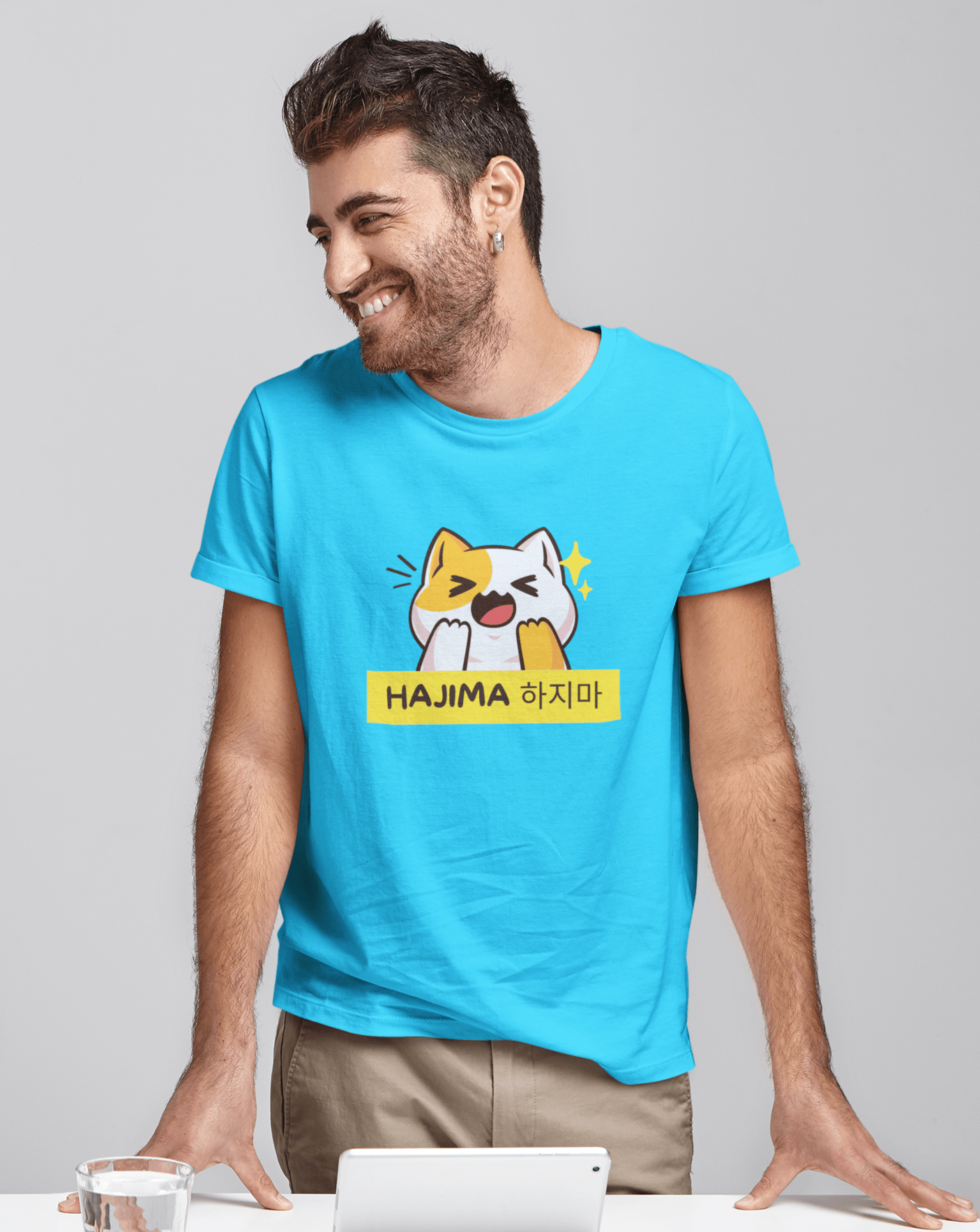 Hajima Unisex T-shirt - Koral Dusk