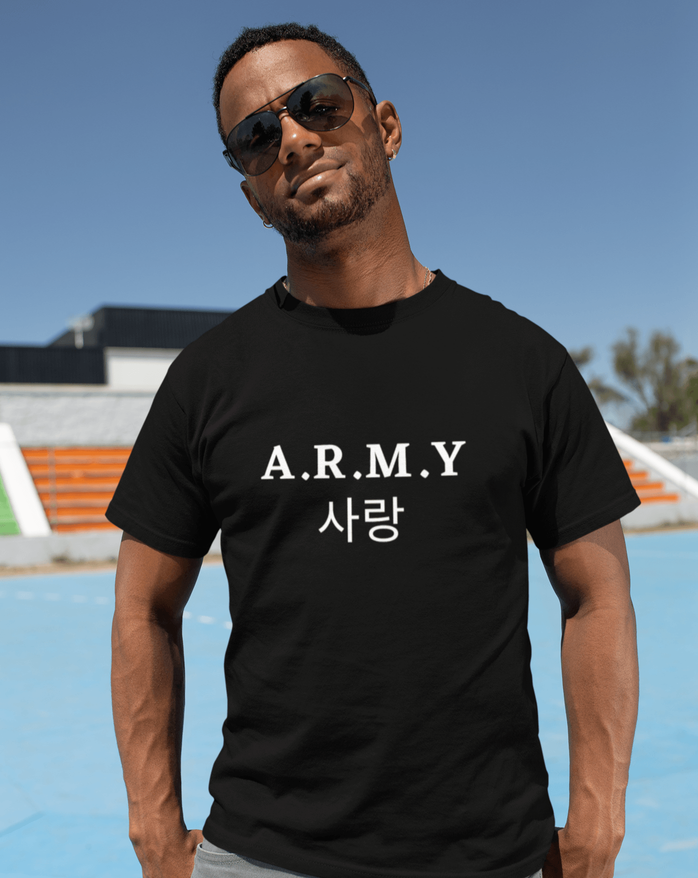 Army T-shirt - Koral Dusk