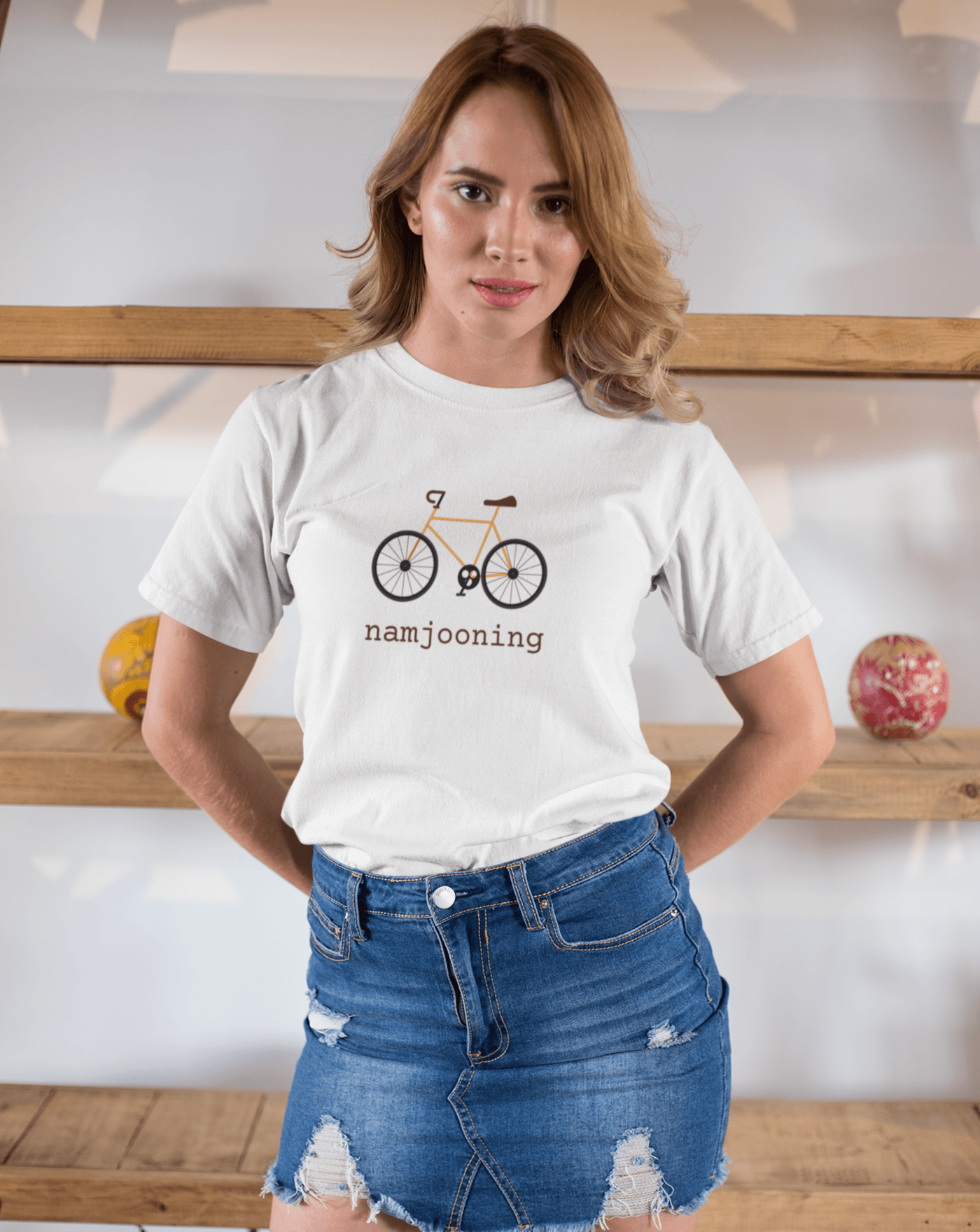 Namjooning T-shirt - Koral Dusk