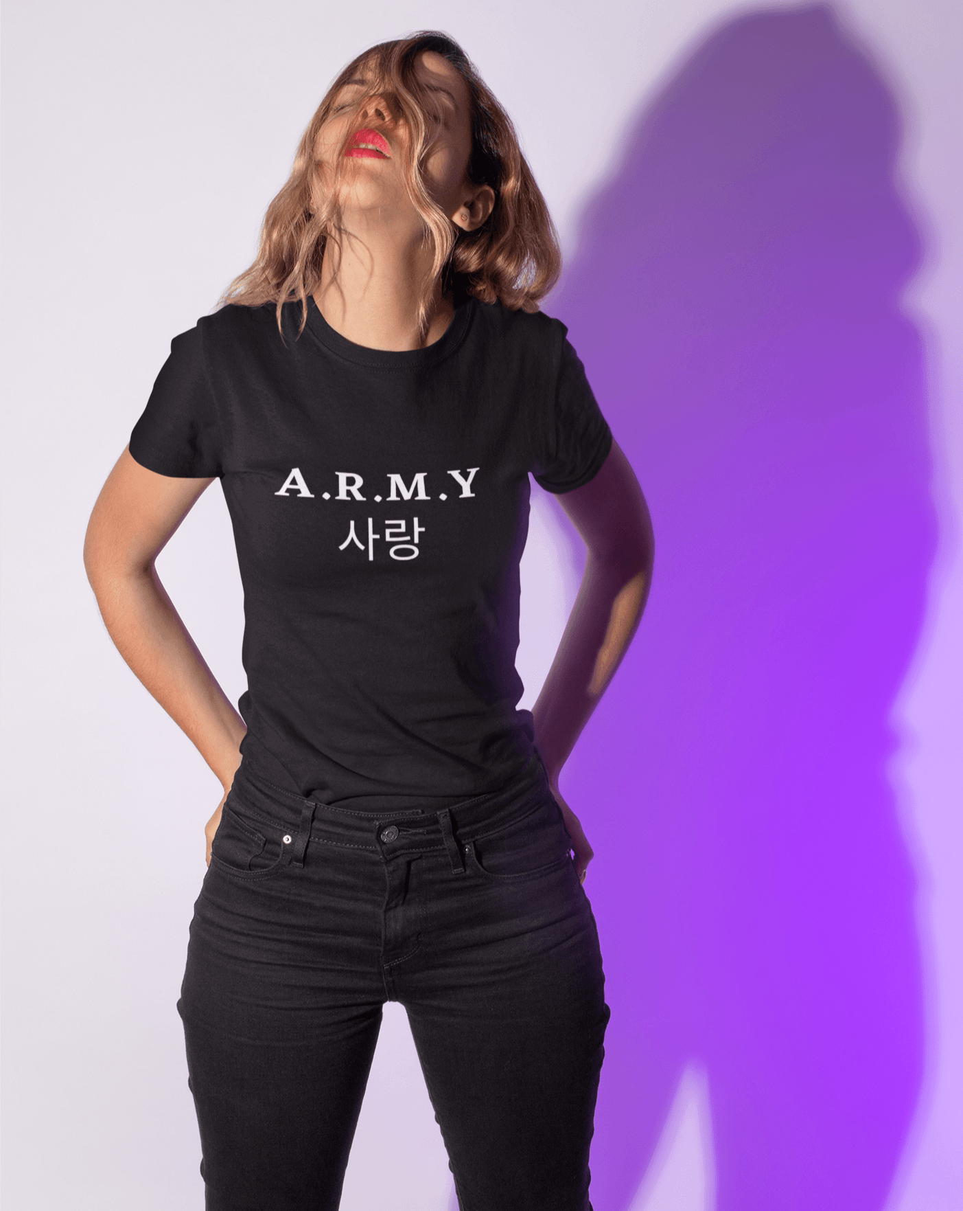 Army T-shirt - Koral Dusk
