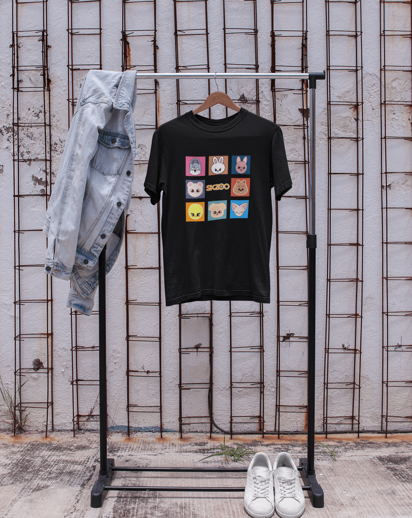 SKZoo 'Playful Era' T-shirt - Koral Dusk