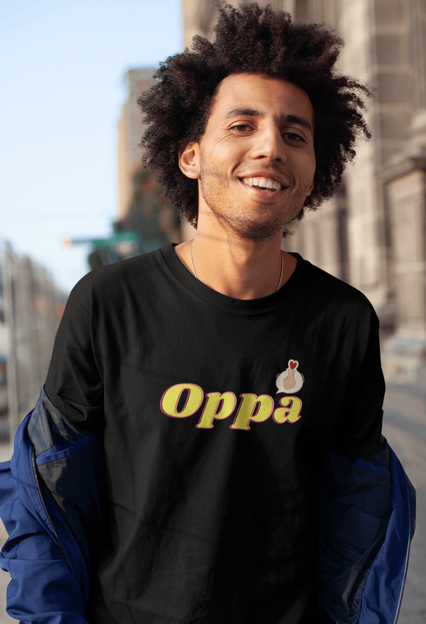 Oppa T-shirt - Koral Dusk