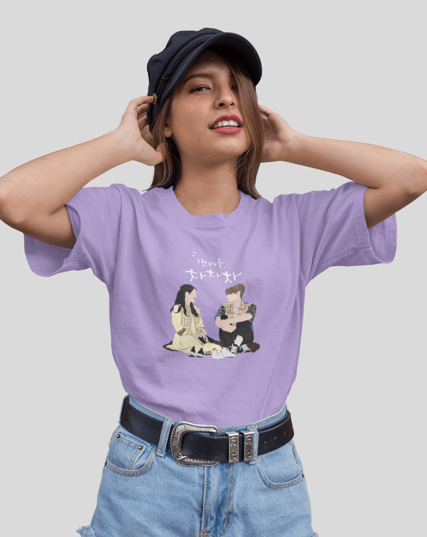 Life In Pairs T-shirt - Koral Dusk