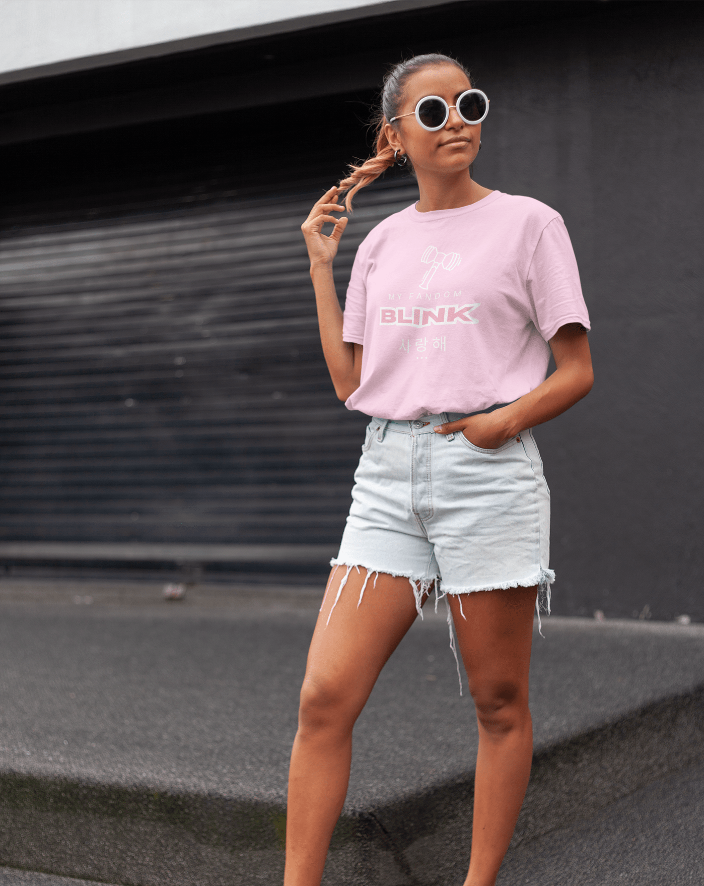 Blink's BLACKPINK T-shirt - Koral Dusk