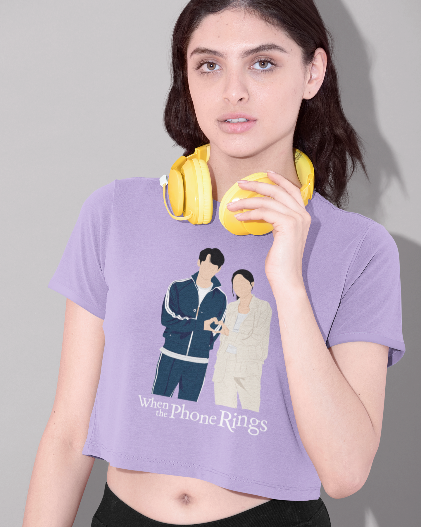 When the Phone Rings: Fate Answers Crop Tshirt