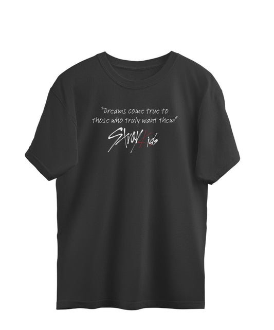 Stray Kids 'Dreamer Era' Oversized T-shirt - Koral Dusk