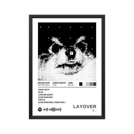 Layover By V Framed Poster