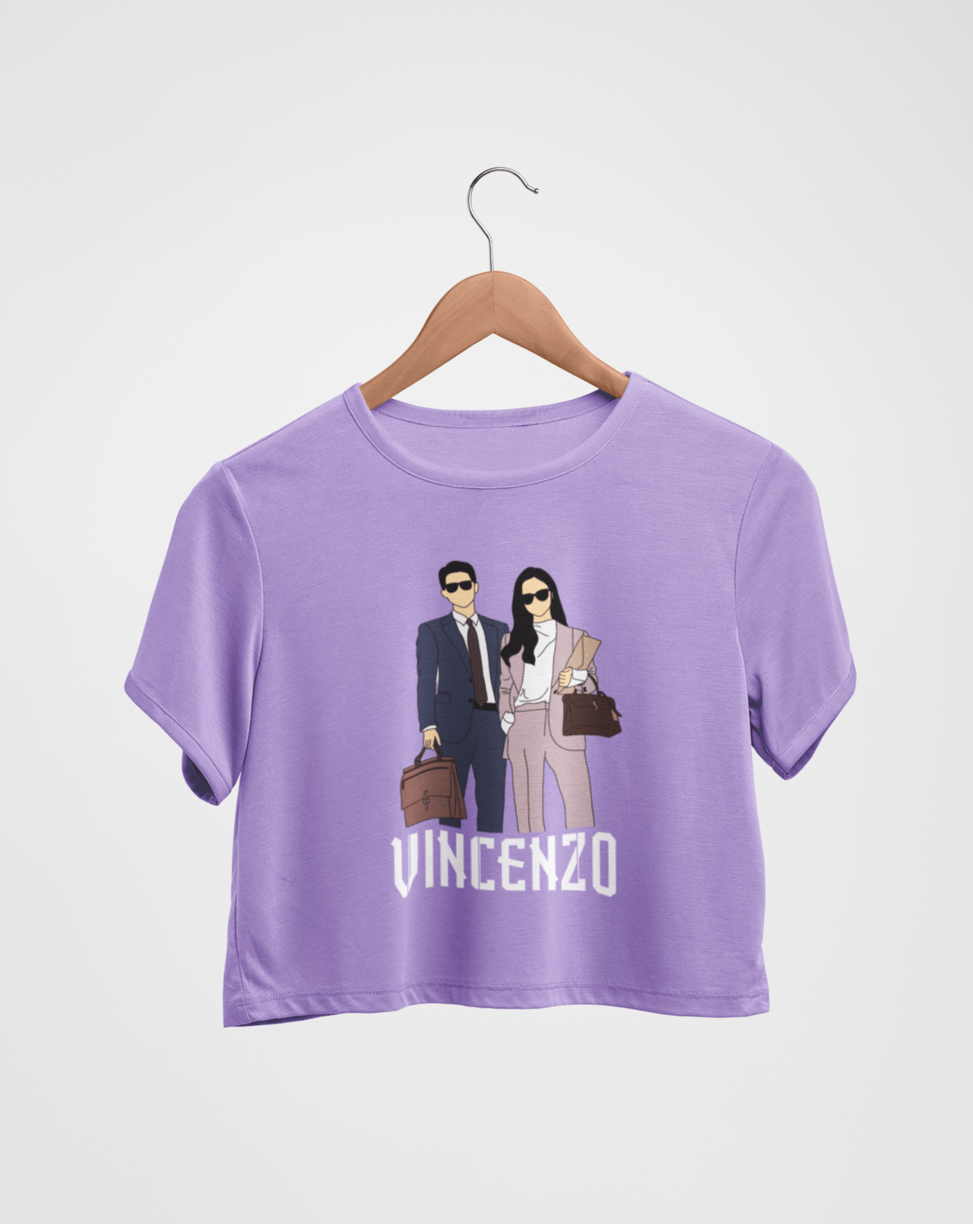 Vincenzo K-drama Crop T-shirt