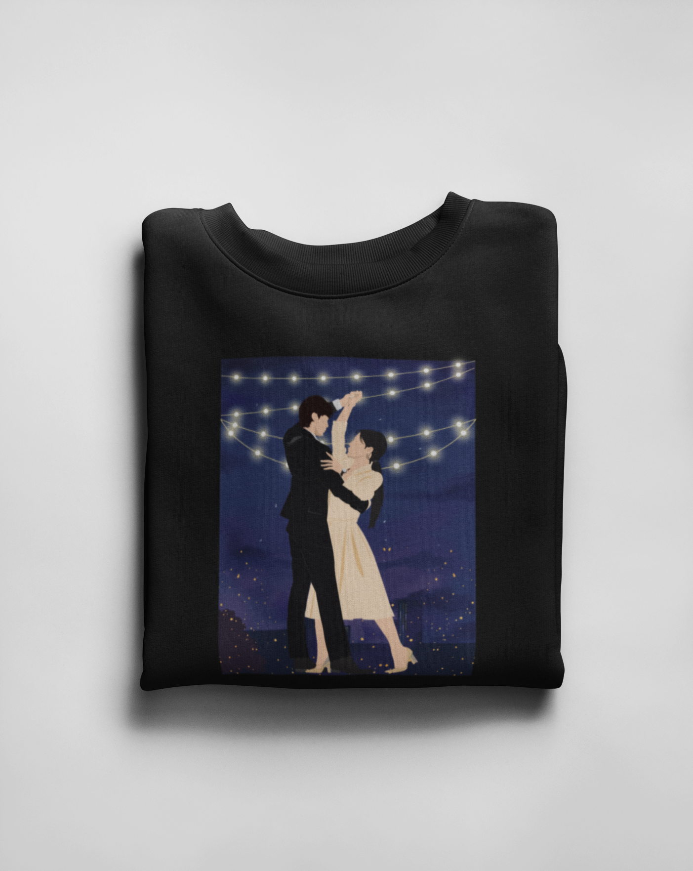 Tango Under The Moonlight Sweatshirt - Koral Dusk