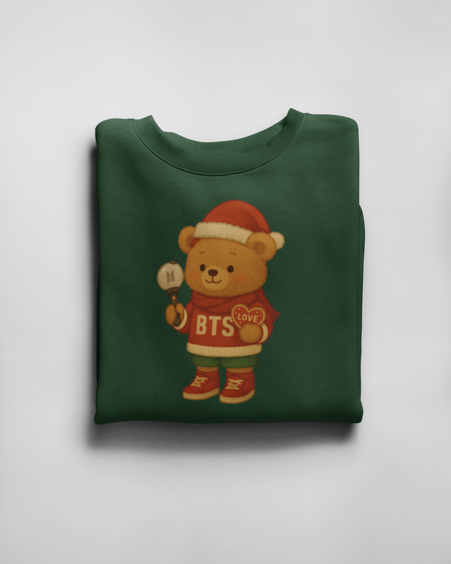 BTS Koro Xmas Cozy Sweatshirt
