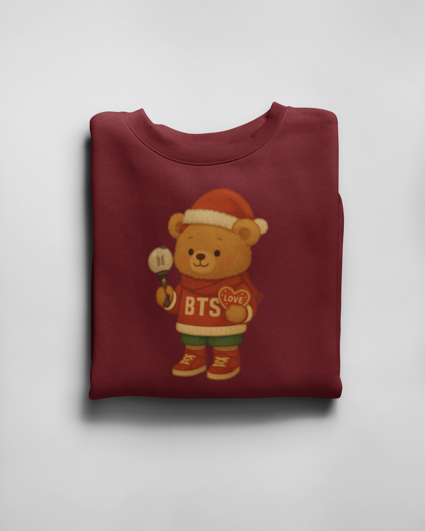 BTS Koro Xmas Cozy Sweatshirt
