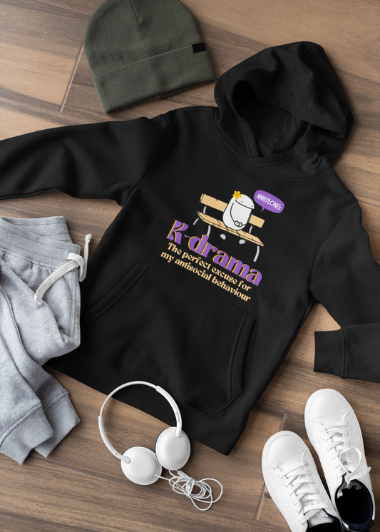 Kdrama Antisocial Club Hoodie