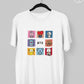 BTS Army BT21 T-shirt - Koral Dusk