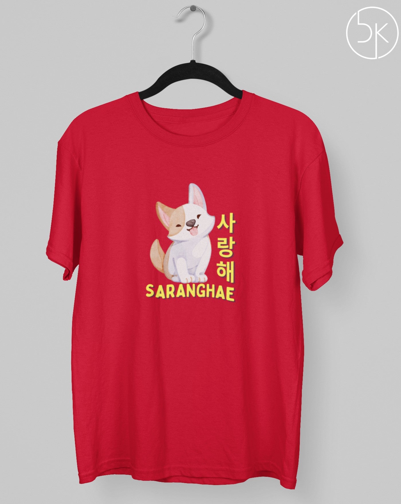 Saranghae T-shirt - Koral Dusk