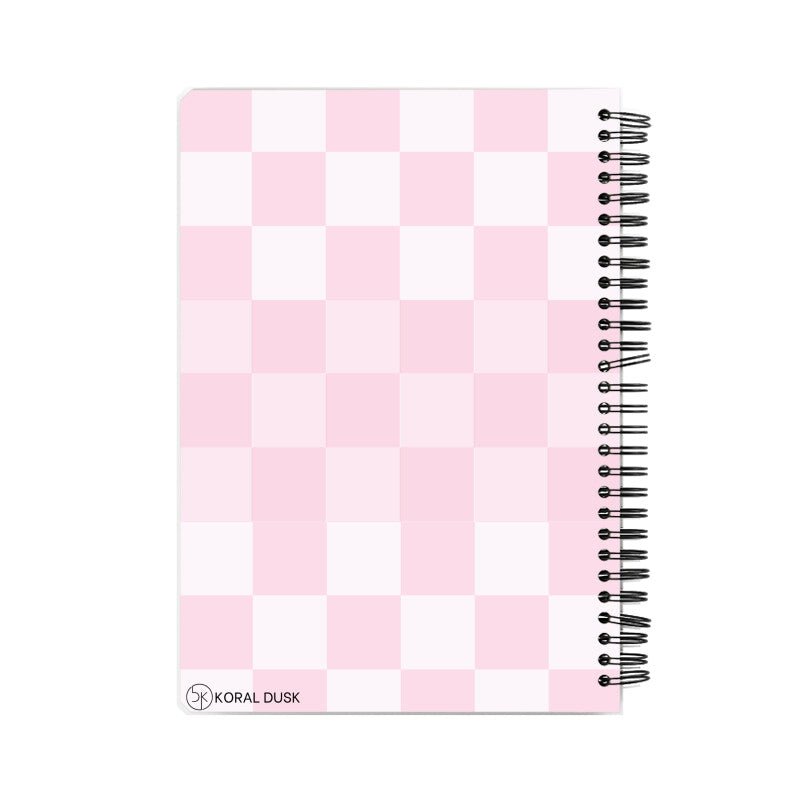 Watch K-drama & Avoid Adult Problems Notebook - Koral Dusk