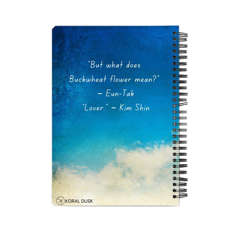 Buckwheat Lover Notebook - Koral Dusk