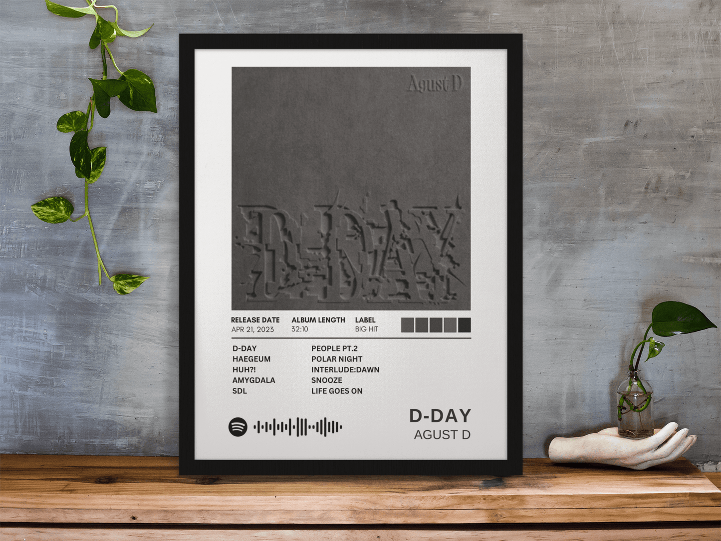 D-Day By Suga Framed Poster