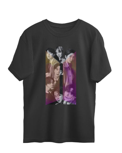 BTS Boys Oversized Tee - Koral Dusk