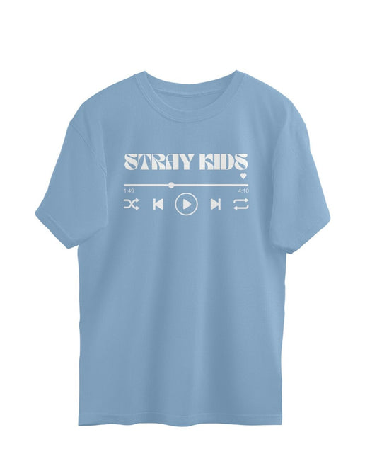 Stray Kids 'On the loop Era' Oversized T-shirt - Koral Dusk