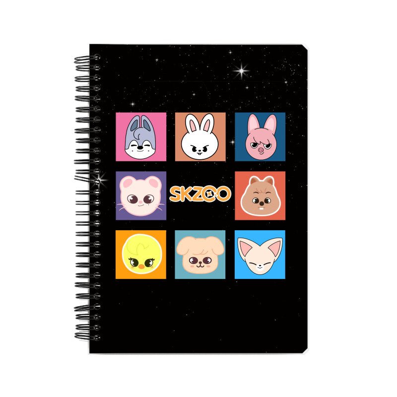 Stray Kids Spiral Notebook - Koral Dusk