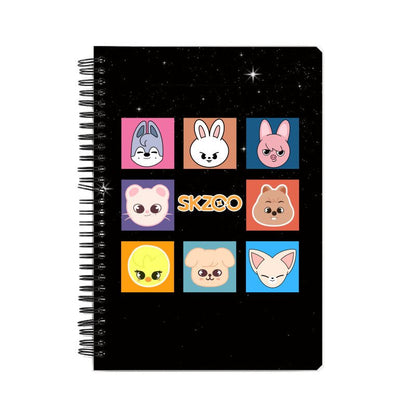 Stray Kids Spiral Notebook - Koral Dusk