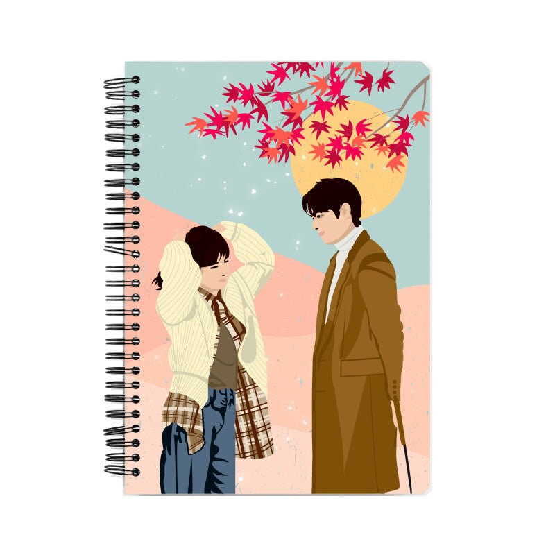 Love in Still Moments Notebook - Koral Dusk