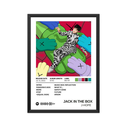 Jack In The Box By J-Hope Framed Poster