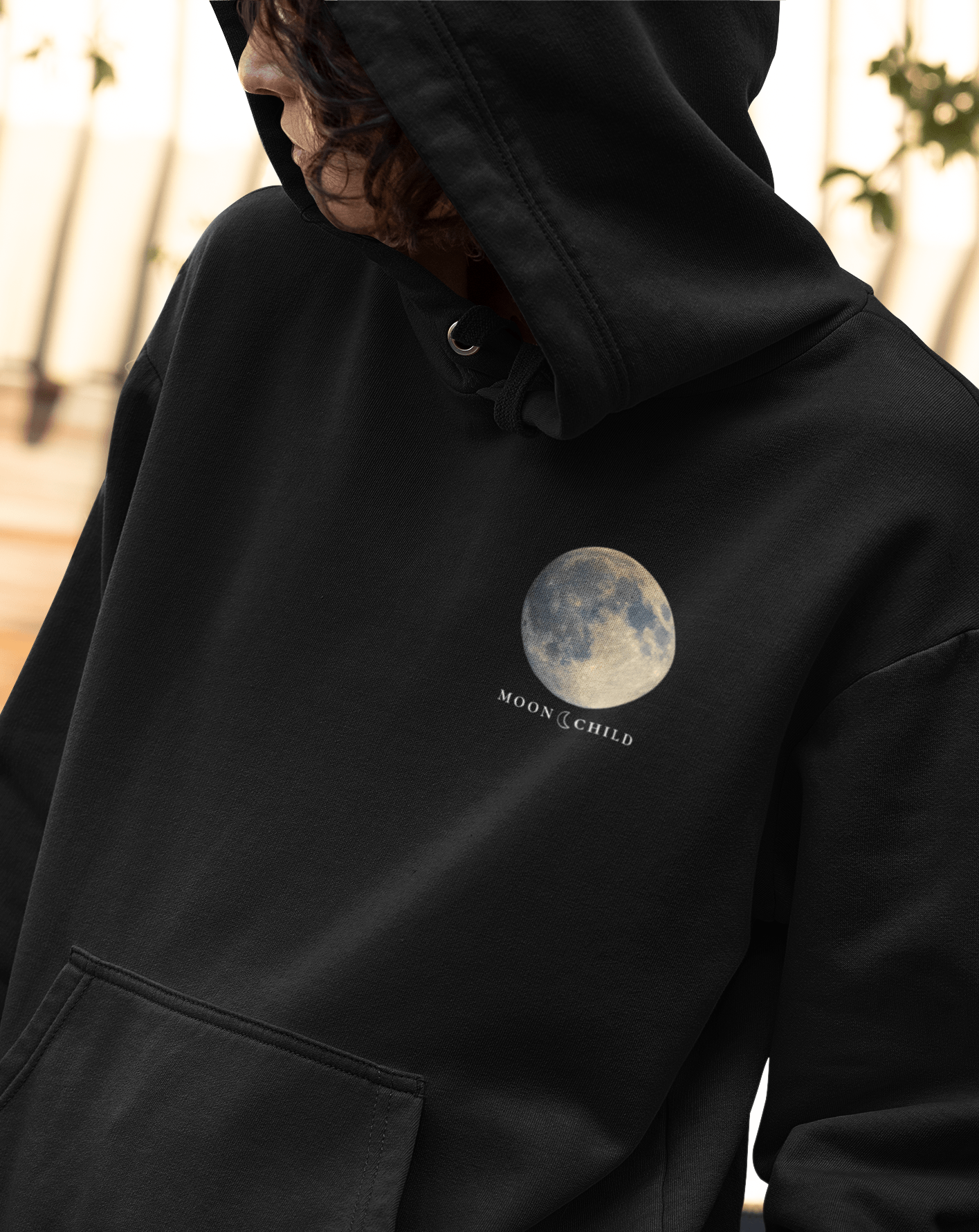 Black hotsell moon hoodie