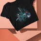 Hidden Sword Love Crop Tee - Koral Dusk