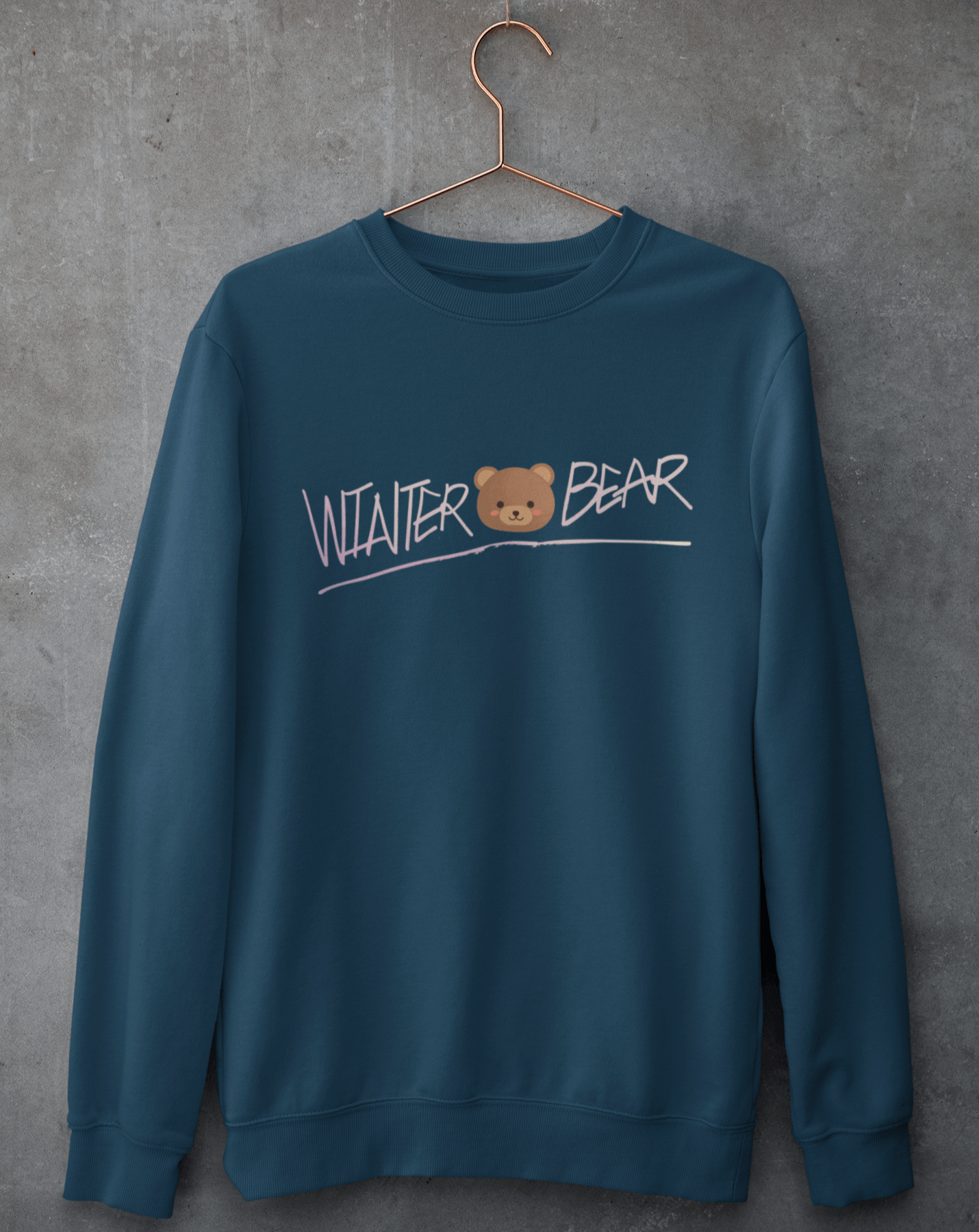 Winter Bear Sweatshirt - Koral Dusk