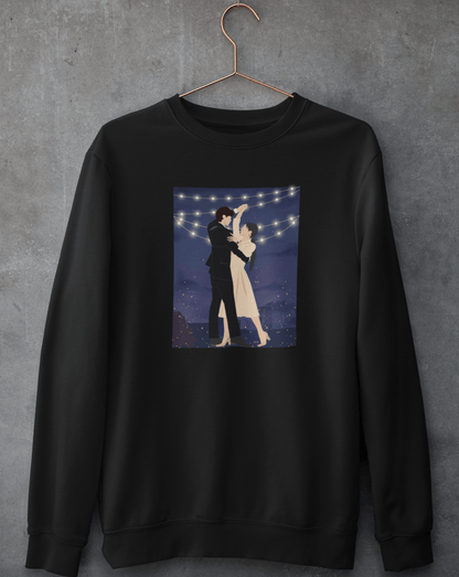 Tango Under The Moonlight Sweatshirt - Koral Dusk