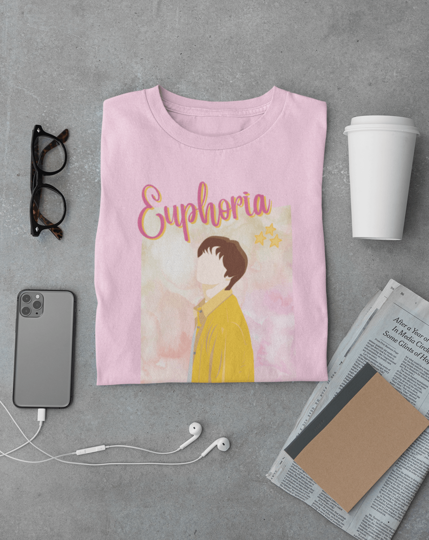 Euphoria T-shirt - Koral Dusk