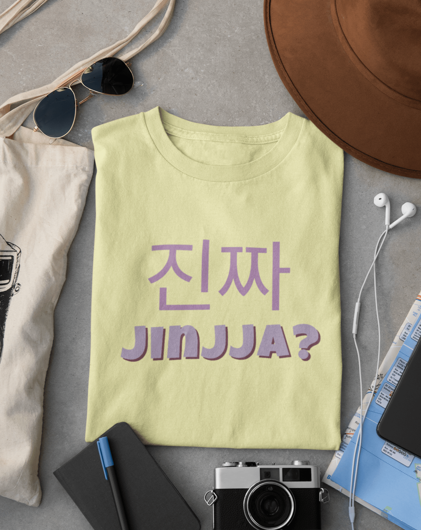 Jinjja T-shirt - Koral Dusk