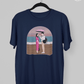 Embrace The Rain T-shirt - Koral Dusk