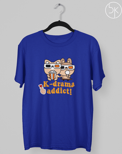 K-drama Addict T-shirt - Koral Dusk