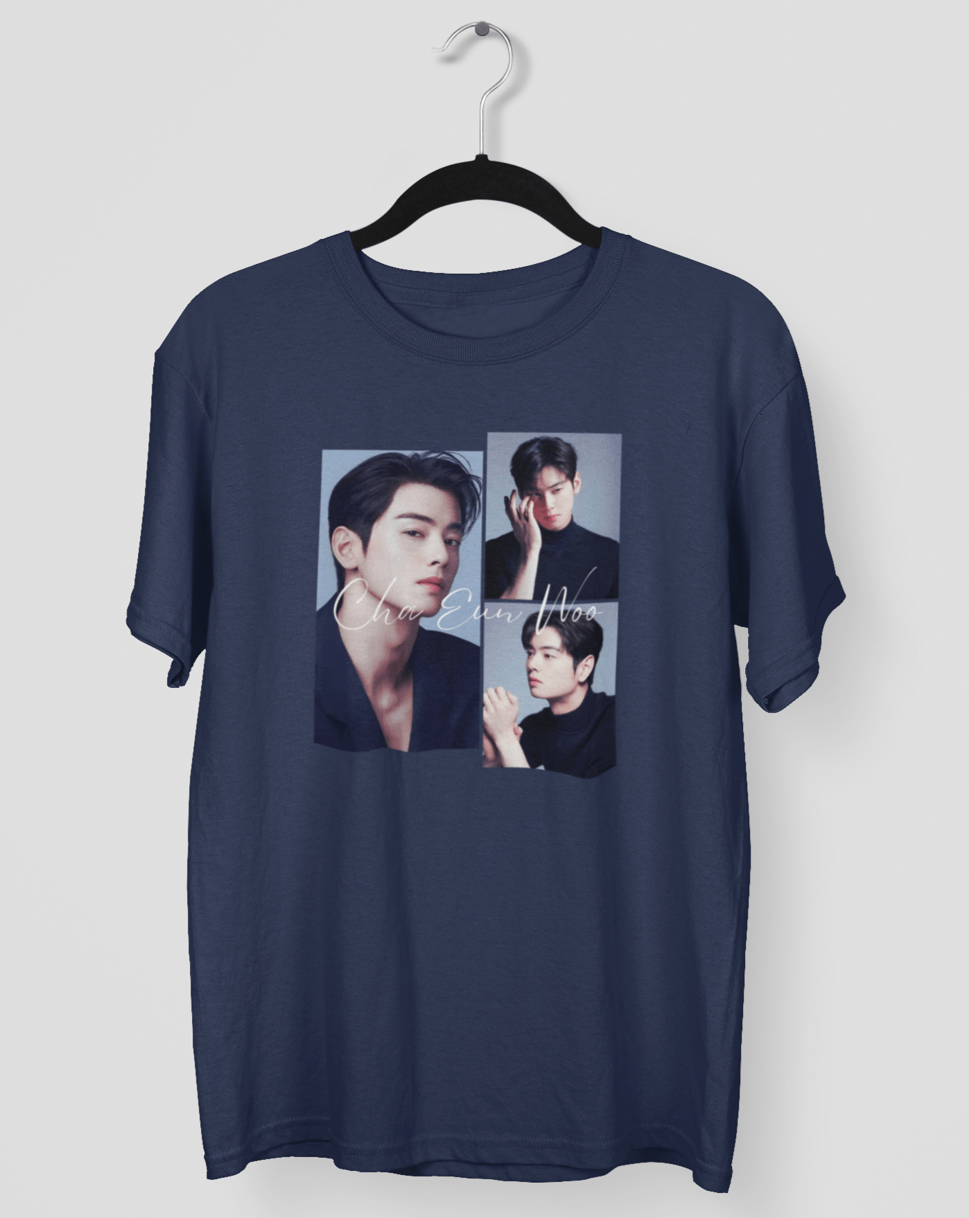 Cha Eun Woo T-shirt - Koral Dusk