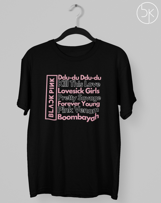 BLACKPINK Anthems T-shirt - Koral Dusk