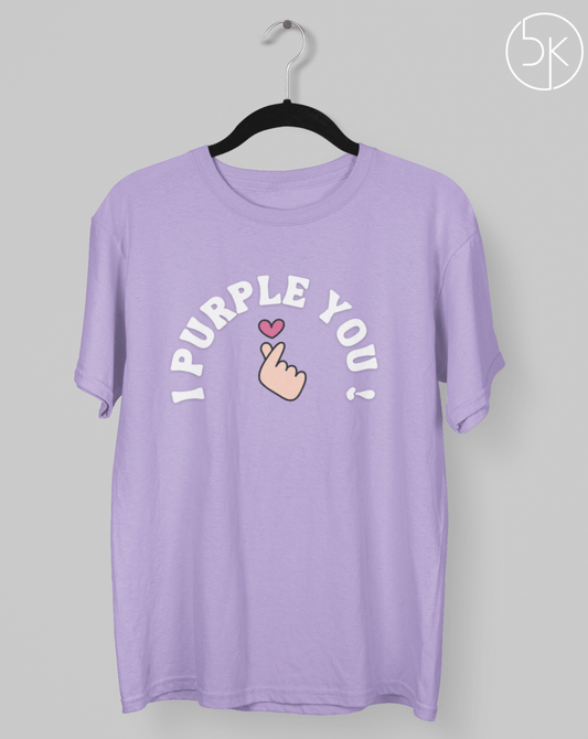 I Purple You T-shirt - Koral Dusk