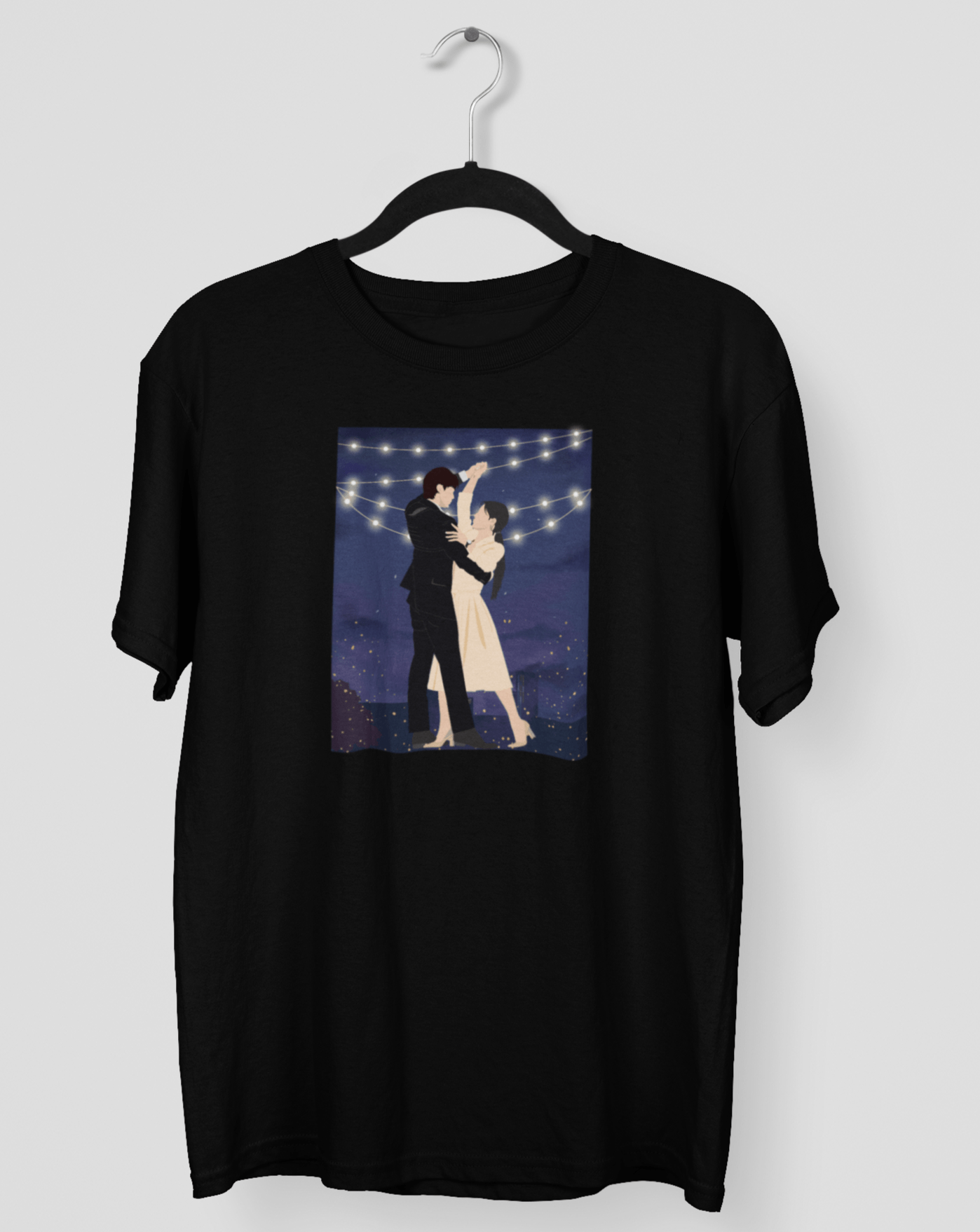 Tango Under The Moonlight T-shirt - Koral Dusk