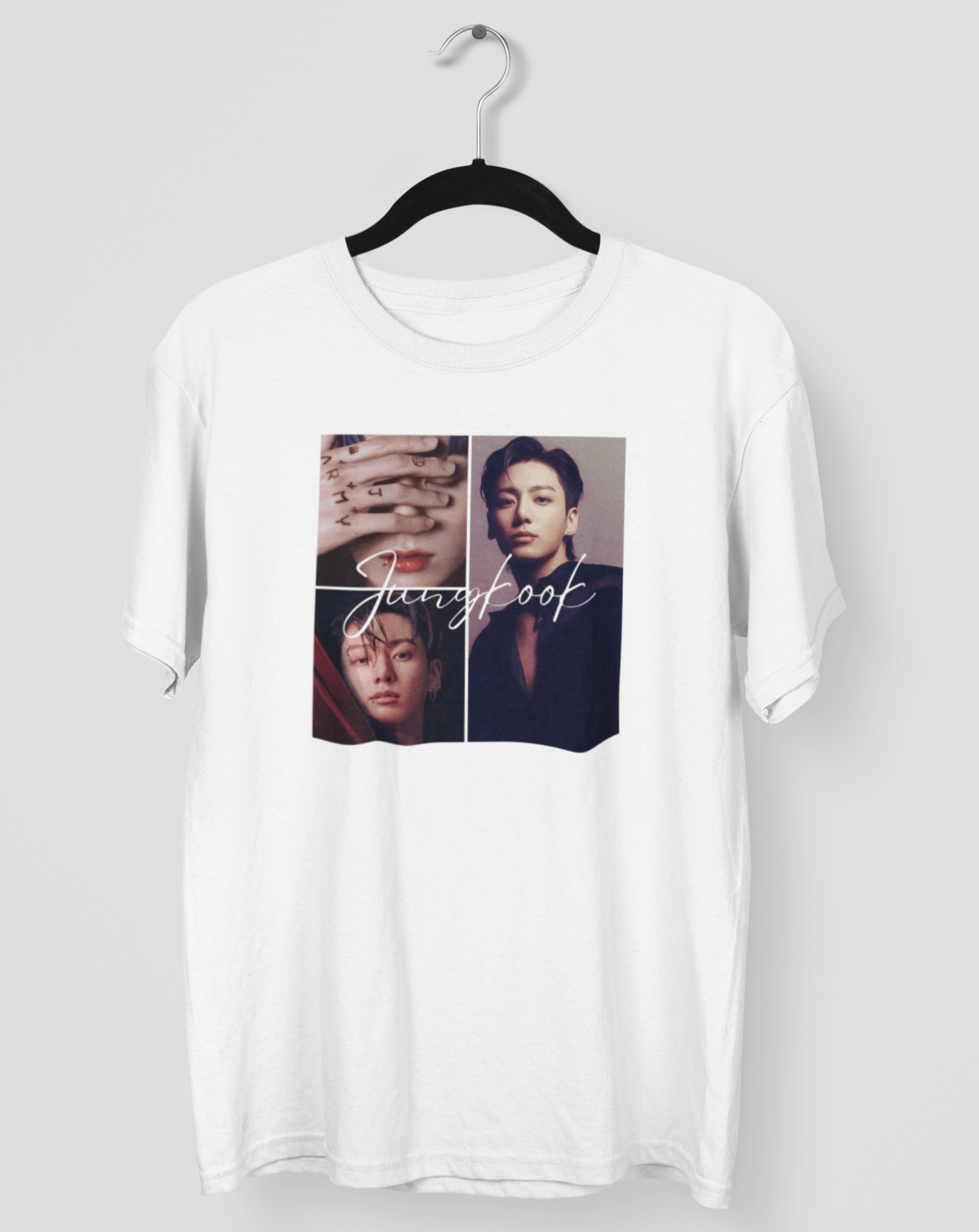 Jungkook Statement T-shirt – Koral Dusk