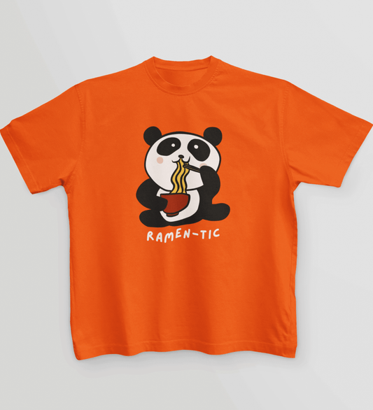 Ramen-tic Kids T-shirt - Koral Dusk