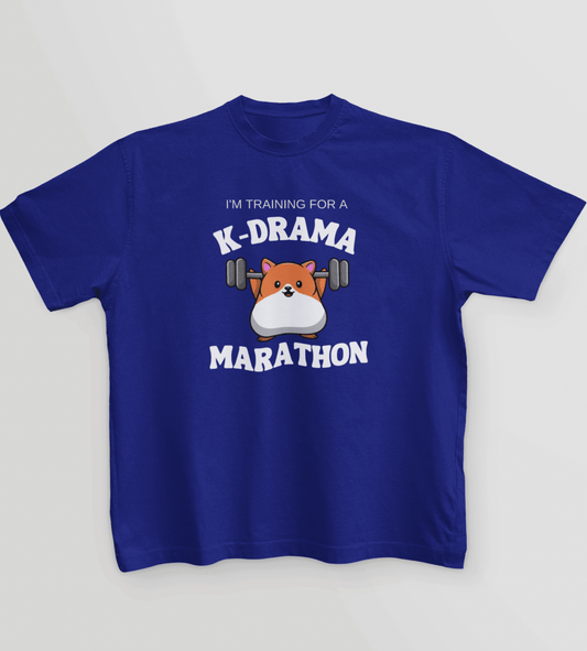 K-drama Marathon Kids Tee - Koral Dusk