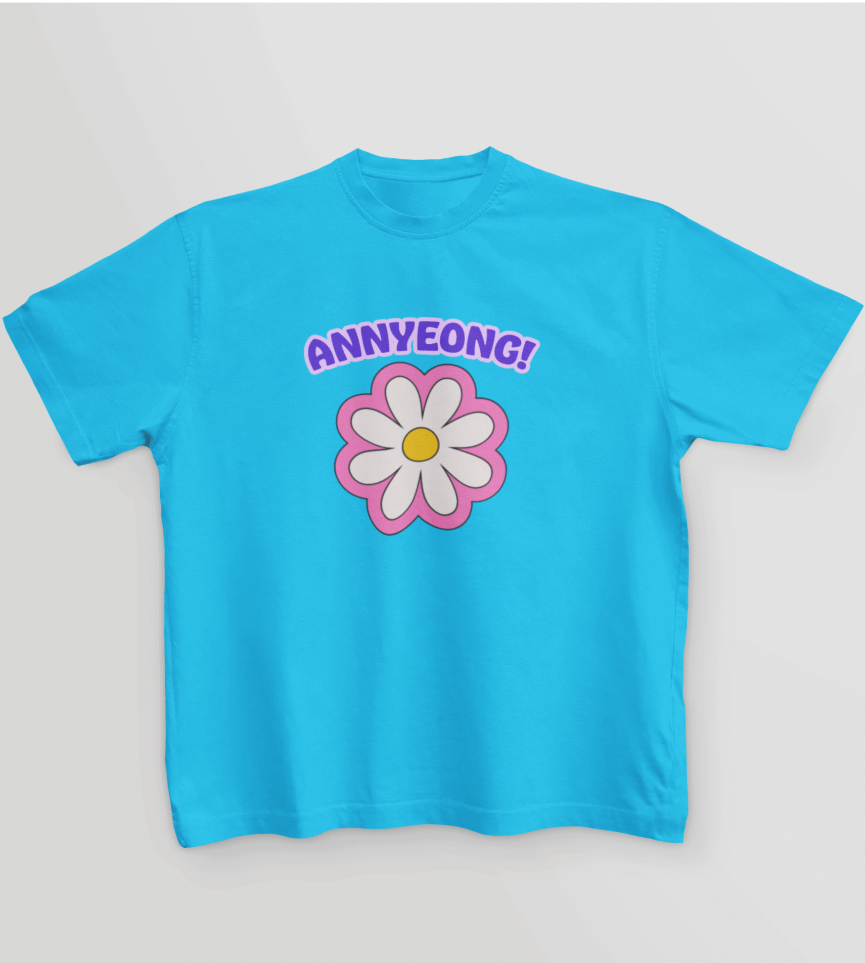 Annyeong Kids T-shirt - Koral Dusk